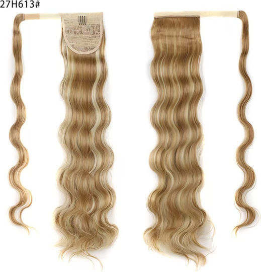 Synthetische Pferdeschwanz Haarteil Vang Schnitt Blond Farbton 27h6133