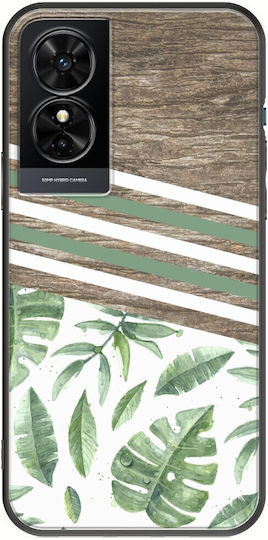 Leaves Tcl 50 Se Black Tpu Μαύρη Σιλικόνη