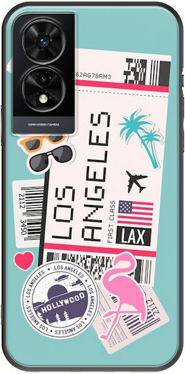Bilet către Los Angeles Tcl 505 Negru TPU Silicon