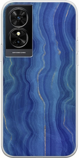 Agate Stone Blue Tcl 50 Se Flexible TPU Transparent Silicone