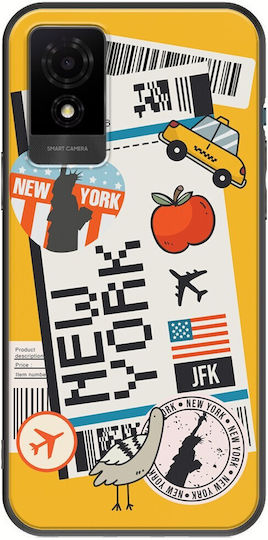 Ticket To New York Tcl 501 Black Tpu Μαύρη Σιλικόνη