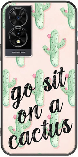 Go Sit On A Cactus Tcl 505 Black Tpu Μαύρη Σιλικόνη