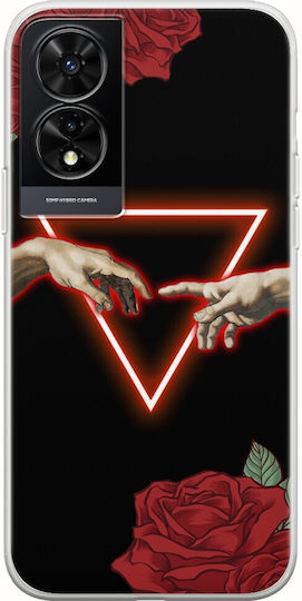 Touch God Tcl 505 Flexibles TPU Transparentes Silikon