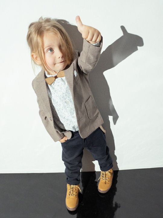 Kids' Suit Winter 4pcs Beige