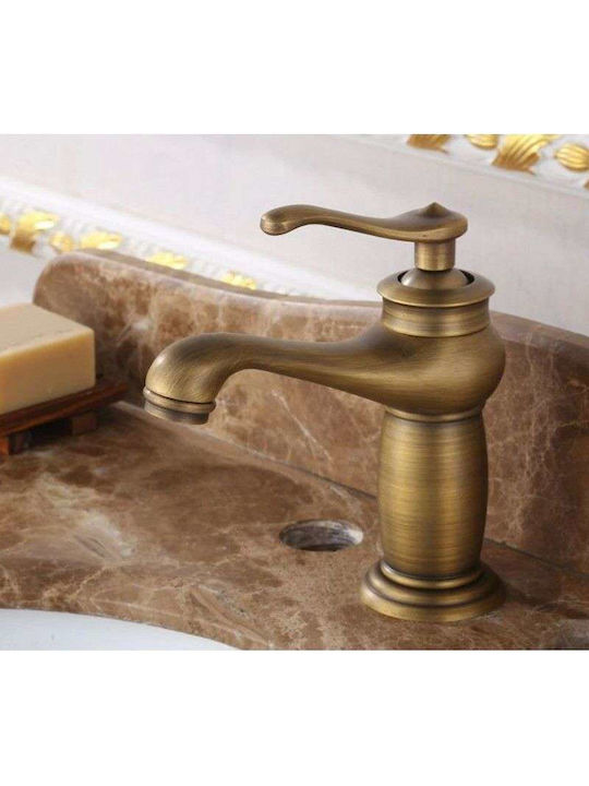 Mixing Sink Faucet Retro Bronze