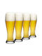 Kadax Set of Glasses Beer, μπίρας / Water made of Glass 665ml 4pcs
