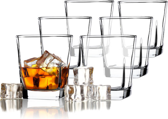 Kadax Set Brillen Wasser Martini Cocktail Glas 250ml 6 Stück