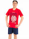 Nina Club Kids Pyjamas red