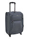 Ankor Cabin Travel Suitcase Fabric Grey Colour with 2 Wheels Height 50cm 836154
