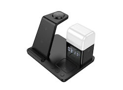 Hoco Încărcător Wireless (Qi Pad) 15W Negruς (C...
