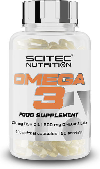 Scitec Nutrition Omega 3 Ιχθυέλαιο 100 μαλακές κάψουλες