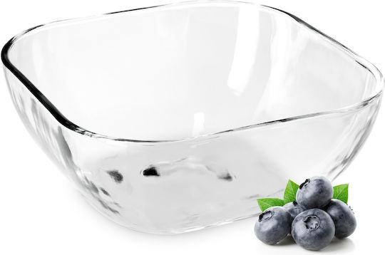 Kadax Salatschüssel Glas Transparent 13.5x13.5cm 1Stück
