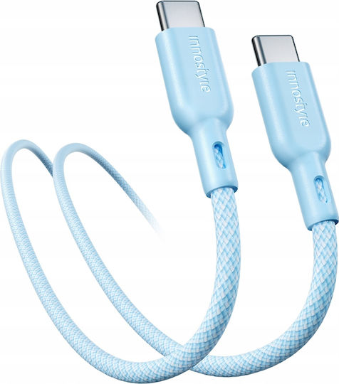 Innostyle USB 2.0 Кабел USB-C Мъжки - USB-C 60W Захранване (PD) Син 2м ICC150BB