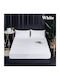Flamingo Sheet Super-Double with Elastic 160x200cm. White