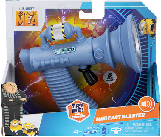 Minions Despicable Me 4 Mini Fart Blaster για 4+ Ετών