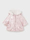 Kinder Freizeitjacke Beidseitig mit Kapuze Baby Pink