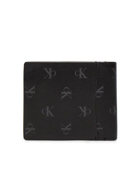 Calvin Klein Herren Brieftasche Münzen Schwarz