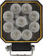 Lampa Squareς Waterproof Headlights Car LED 10 - 30V 15W 1pcs