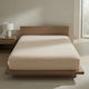 Casa Colori Protective Cover Single with Skirt Beige 100x200+30cm