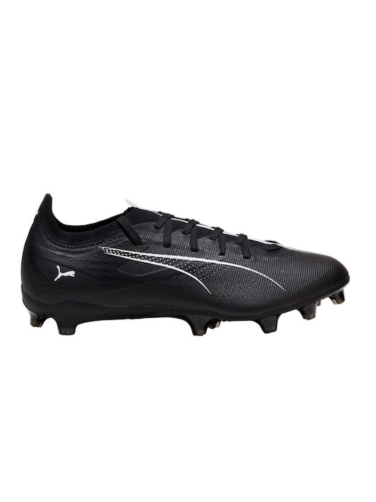 Puma 5 Match FG/AG Niedrig Fußballschuhe mit Stollen Schwarz