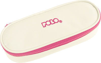 Penar Oval Polo 1 Compartiment Alb Roz 937003-2543