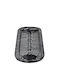 Candle Holder suitable for Tealights Metal in Black Color 28x28x29cm 1pcs
