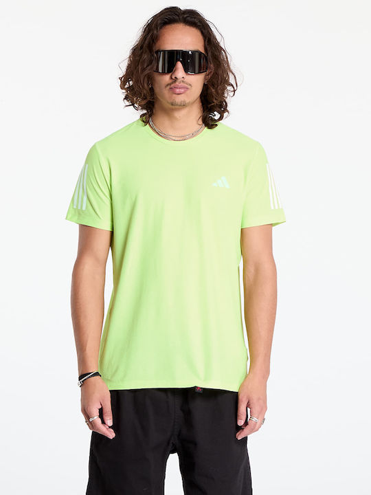 Own The Run Tricou Sport Aeroready Pulse Lime