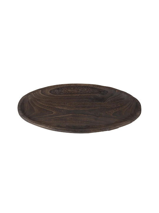 Atmosphera Paulownia Decorative Platter Oval Br...