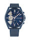 Tommy Hilfiger Baker Men's Watch 44mm Battery with Blue Stainless Steel Bracelet