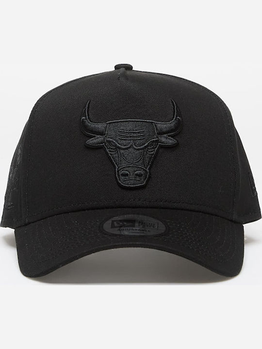 Casquette New Era 9Forty Chicago Bulls Noir - Polyester Recyclé - Taille Unique - Neuf Avec étiquettes