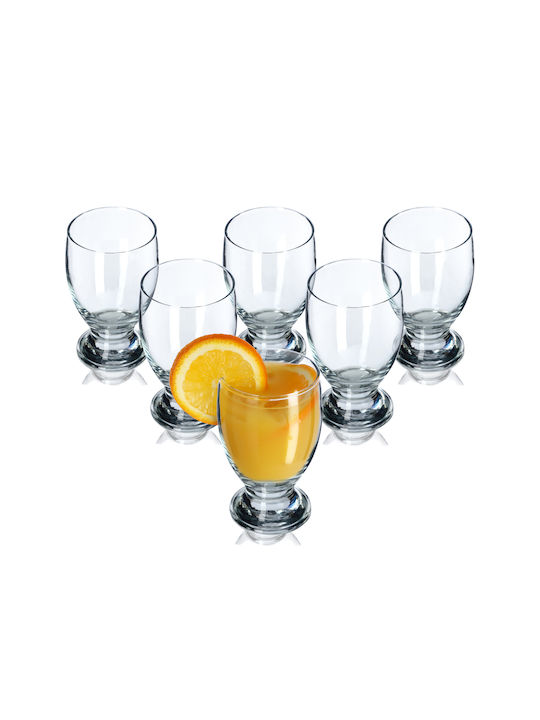 Kadax Gläser-Set Wasser / Cocktail/Trinken aus Glas Stapelbar 300ml 6Stück