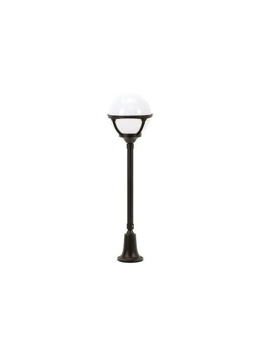 Lido Lampa Post Mic Pentru Exterior Neagră