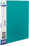 Metron Soft Folder 20 Sleeves A4 Pastel Mint Metron