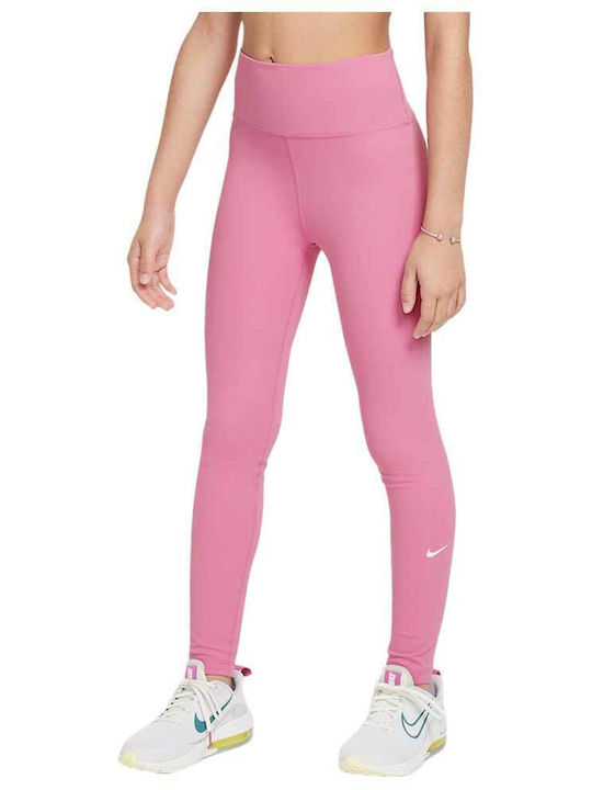 Nike Kinder Leggings Sport Lang Dri-Fit Rosa One