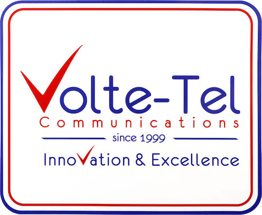 Volte-Tel Aufkleber Anzeige Büro 8301773 1Stück