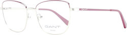 Gant Femei Metalic Rame Ochelari Fluture Argint GA4129 068