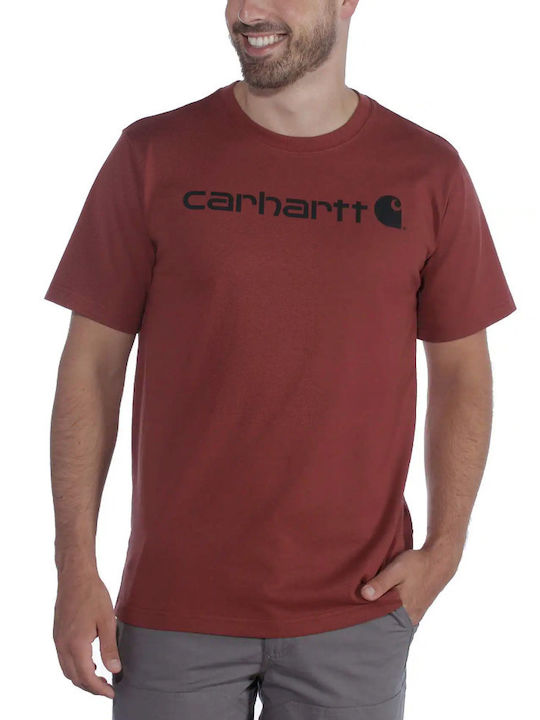 Carhartt Heavyweight Ανδρικό T-shirt Κοντομάνικ...