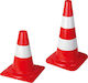 Plastic Cone White W30xH30cm