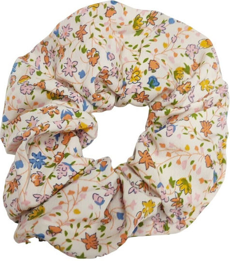 FantazyStores Scrunchie Εκρού