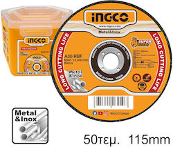 Ingco Δίσκος Κοπής Μετάλλου 115mm