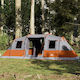 vidaXL Σκηνή Camping Τούνελ Γκρι για 6 Άτομα 56...