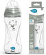 Nuvita Plastic Baby Bottle Anti-Colic with Silicone Nipple for 3+ months Green Sage Green 330ml