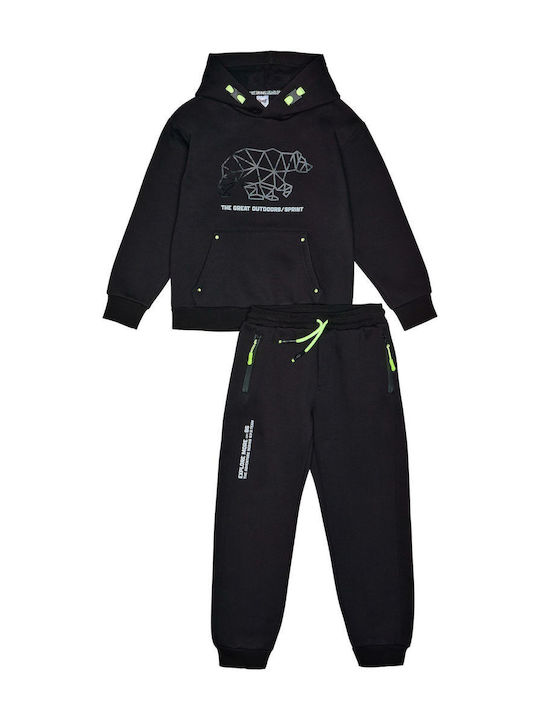 Sprint Kids Sweatpants Set black