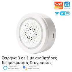 MOES ZigBee Σειρήνα Συναγερμού Εξωτερικού Χώρου MOES ZigBee Σειρήνα Συναγερμού Εξωτερικού Χώρου