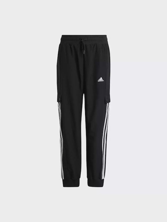 Adidas Kids Sweatpants Black Essentials 3-stripes