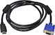 Cable HDMI male - VGA male 3m Μαύρο