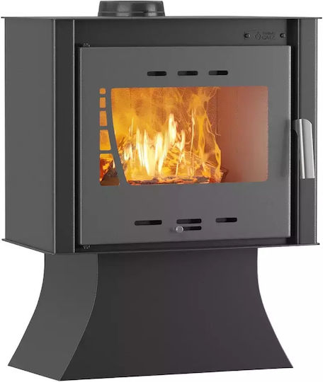 Thermogatz GS 12 T Κεραμική Ξυλόσομπα Γκρι