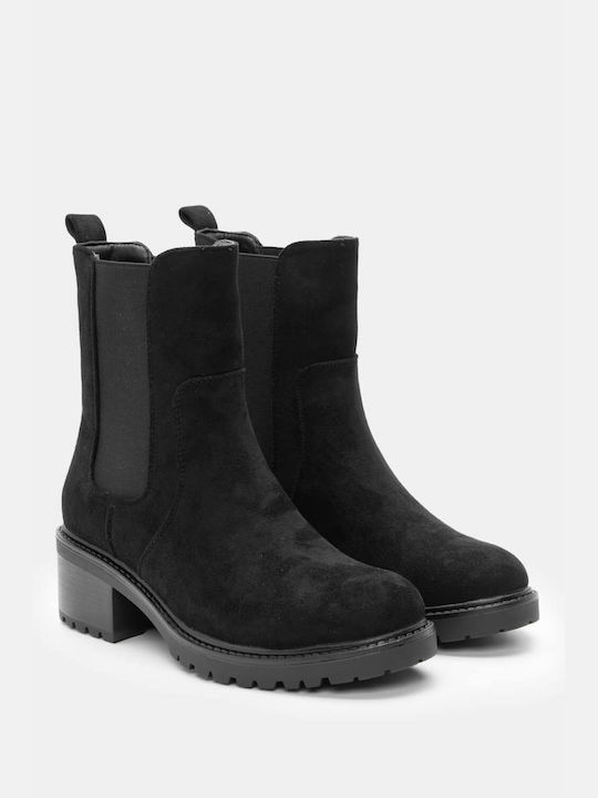 Elastische Stiefeletten 4311901-schwarz