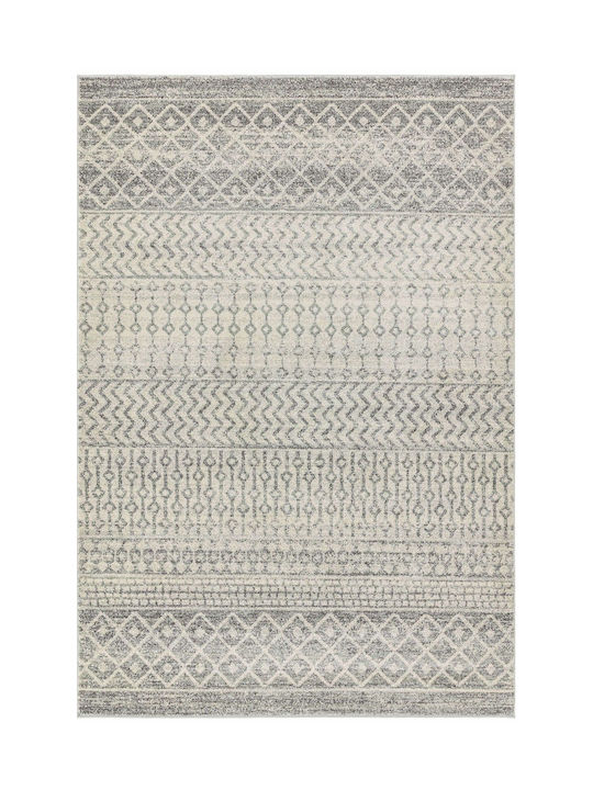 Asiatic London Nova Aztec NV35 Rug Rectangular Grey