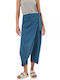 Namaste Women's Fabric Trousers Blue